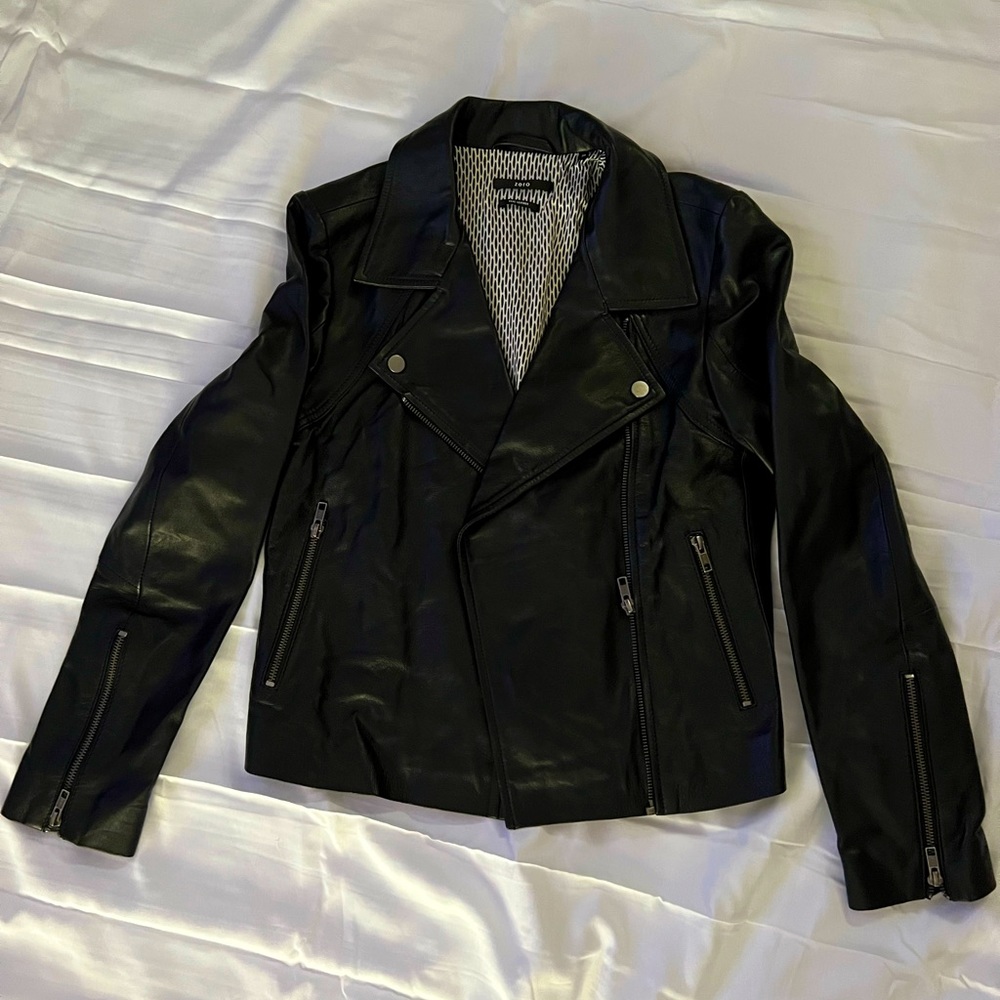 Real leather jacket